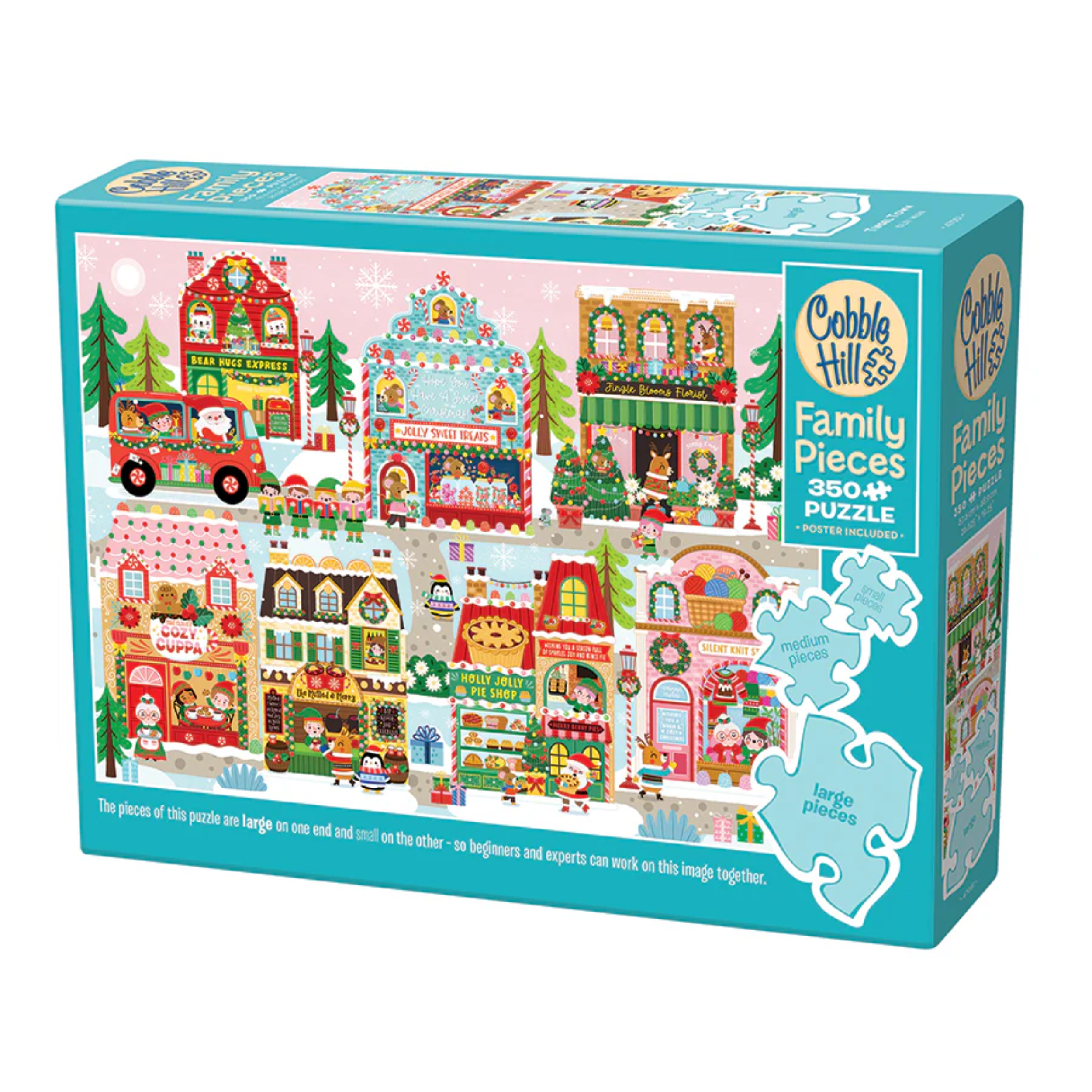 Tinsel Town 350 Family Piece Cobble Hill Puzzle
